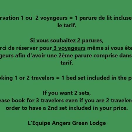 Angers Green Lodge מראה חיצוני תמונה